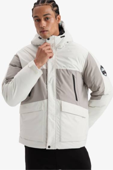 DeFactoFit Hooded Water Repellent Regular Fit Puffer Jacket