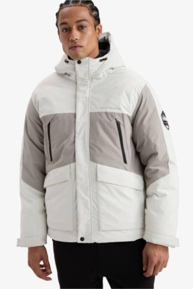 DeFactoFit Hooded Water Repellent Regular Fit Puffer Jacket