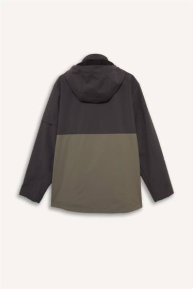 басып шығарылған бас киімді Пальто