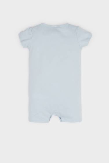 Baby Boy Newborn Snoopy Cotton Short Sleeve Jumpsuit