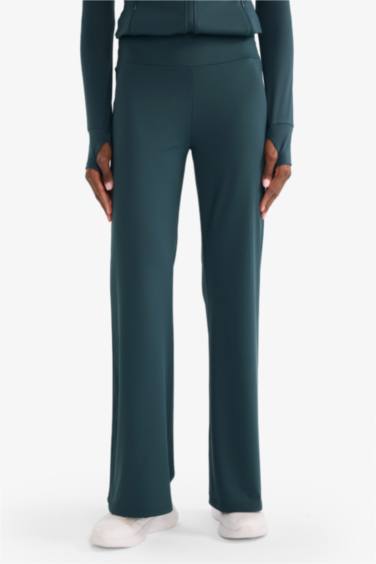 Wide Leg Shaping High Waist Soft Touch Sports Sweatpants