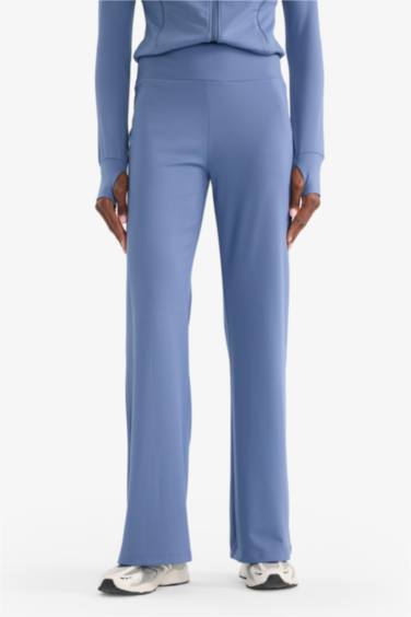 Wide Leg Shaping High Waist Soft Touch Sports Sweatpants