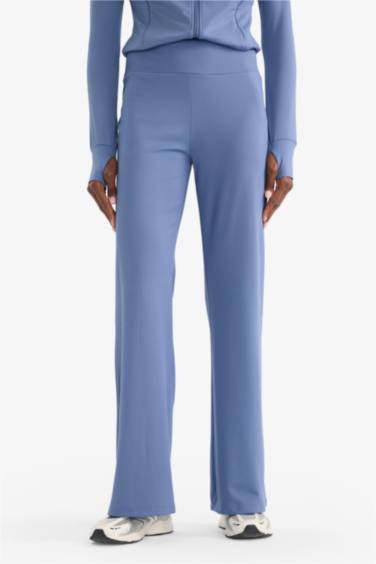 بنطرون بجامة رياضي وايد ليج برجل واسع