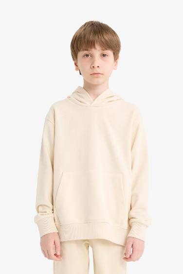Boy Regular Fit Hooded Sweatshirt