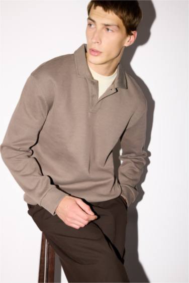 Regular Fit Long Sleeve Sweatshirt
