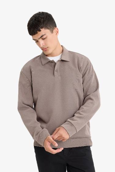 Regular Fit Long Sleeve Sweatshirt