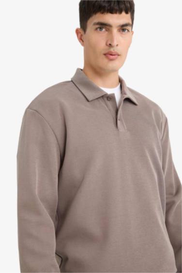 Regular Fit Long Sleeve Sweatshirt