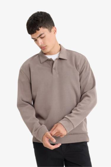 Regular Fit Long Sleeve Sweatshirt