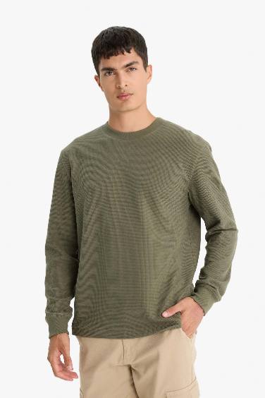 Regular Fit Long Sleeve Sweatshirt