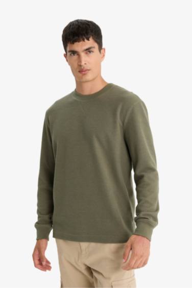 Regular Fit Long Sleeve Sweatshirt