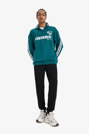 DeFactoFit Standard Fit Scuba Dive Fabric Jogger Sweatpants