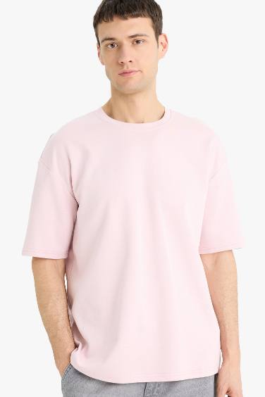 Oversize Fit Crew Neck T-Shirt