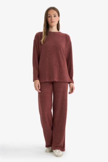 Regular Fit Crew Neck Long Sleeve T-Shirt