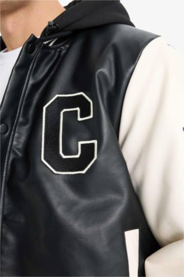 Çıtçıtlı Mont - Görsel 5