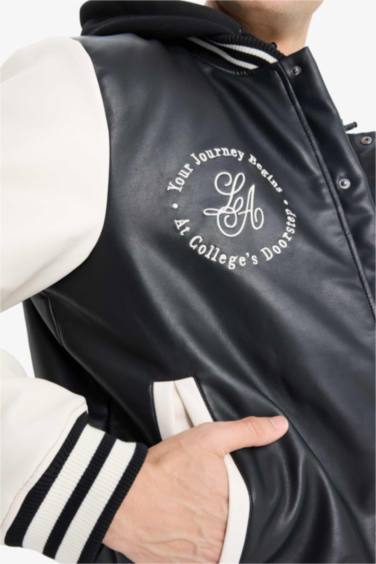 Çıtçıtlı Mont - Görsel 6