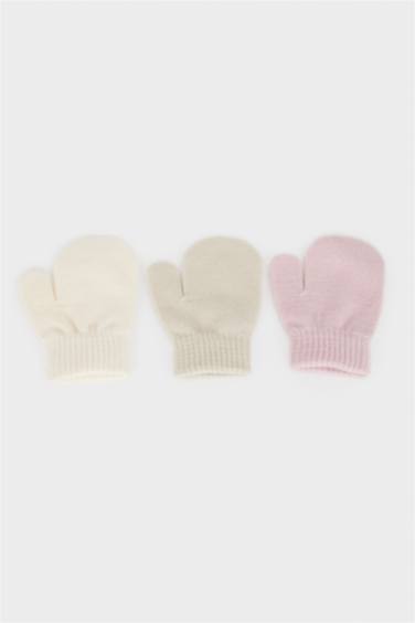 Baby Girl Knitwear 3 piece Gloves
