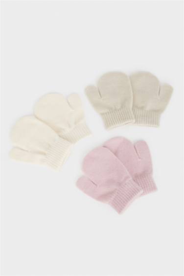 Baby Girl Knitwear 3 piece Gloves