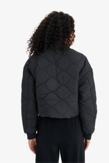 Regular Fit College Collar Waterproof Bomber Jacket