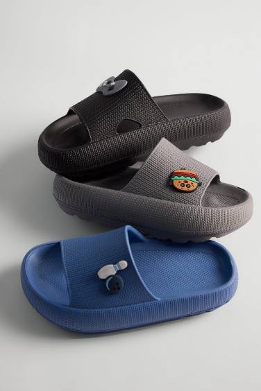 Boy High Sole Slippers