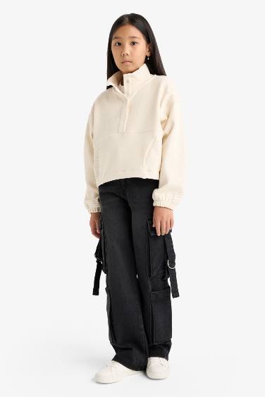 سويت شيرت بناتي اوفر سايز