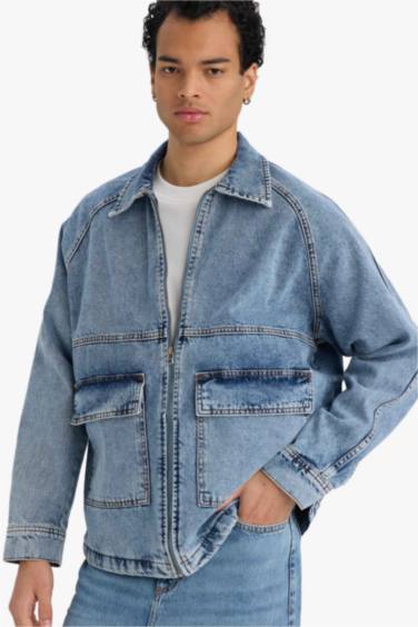 Relax Fit Denim Jacket