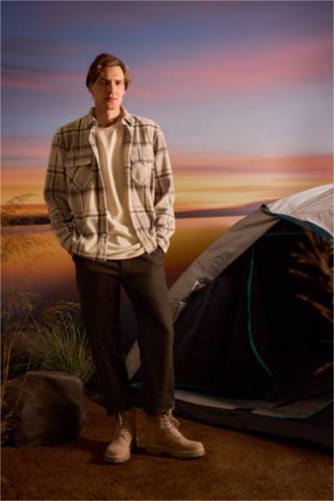 Regular Fit Fleece Long Sleeve Shirt