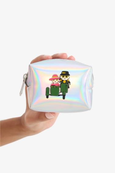 Porte-monnaie en simili cuir pour femme