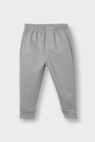 Baby Boy Patterned Sweatshirt Bottoms 2 Piece Set