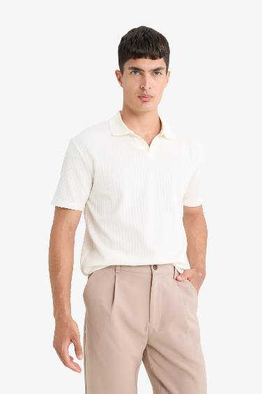 Regular Fit Resort Neck Polo T-Shirt