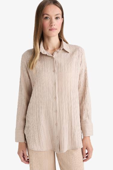 Relax Fit Long Sleeve Tunic