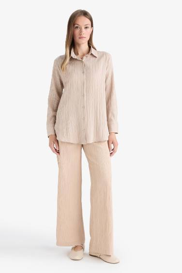 Relax Fit Long Sleeve Tunic