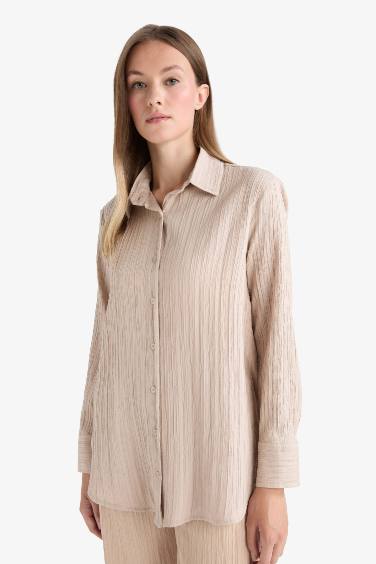 Relax Fit Long Sleeve Tunic