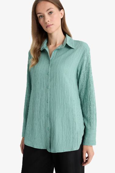 Relax Fit Long Sleeve Tunic