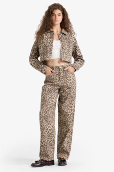 жануар багги габардин Шалбар