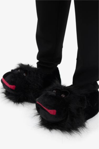 Man Flat Sole Single Band Home Boots