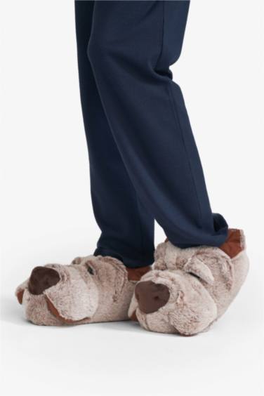 Man Flat Sole Home Boots