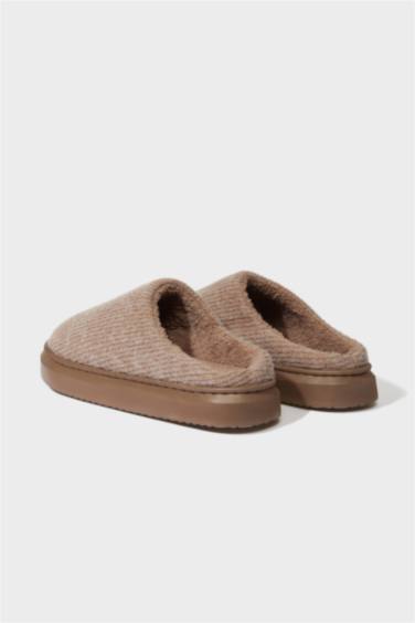 Man Flat Sole Home Slippers