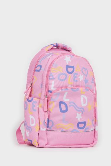Kız Çocuk Baskılı Sırt Çantası