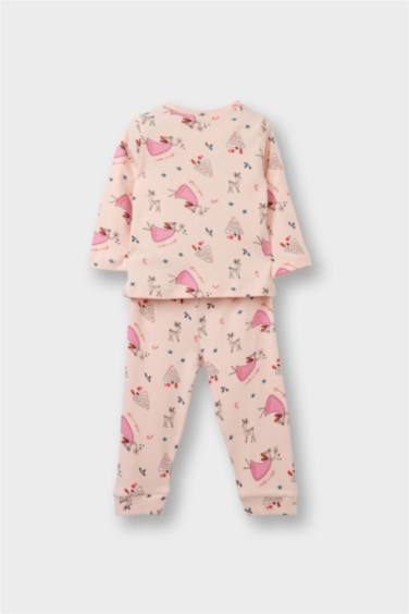 سيت بجامة مطبوعة من قطعتين