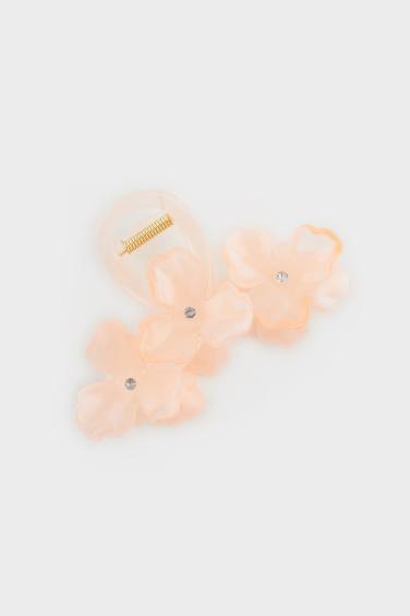 Woman Powder Floral Hair Clips