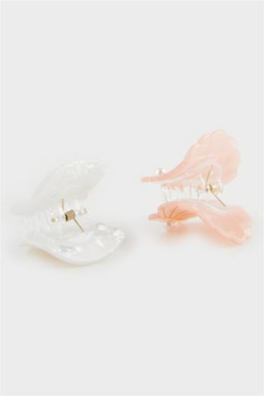 Lot de 2 Pinces cheveux coquillage pour femme