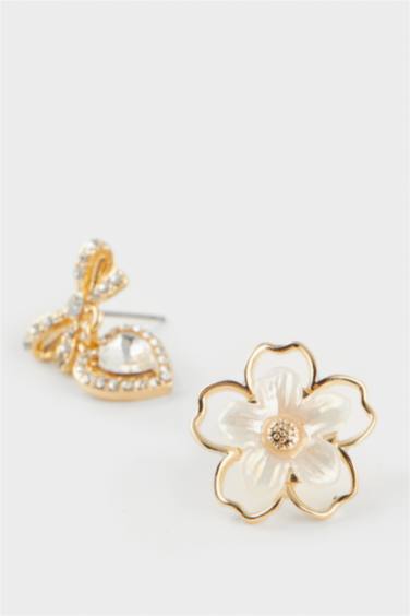 Женские 2 пары Золотых Серег