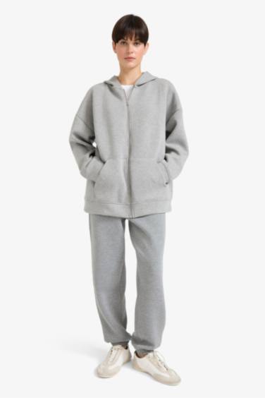 Jogger Standard Fit Scuba Fabric Trousers