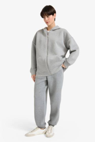 Jogger Standard Fit Scuba Fabric Trousers