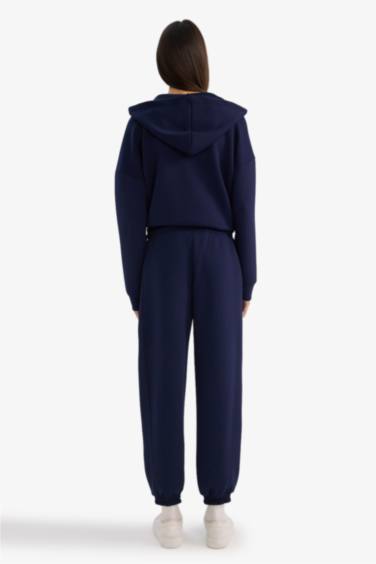 Jogger Fit Cepli Skuba Dalgıç Kumaş Pantolon