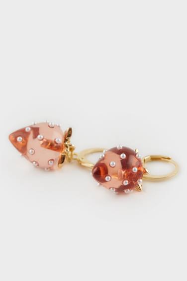 Женские серьги с клубникой (2 пары)