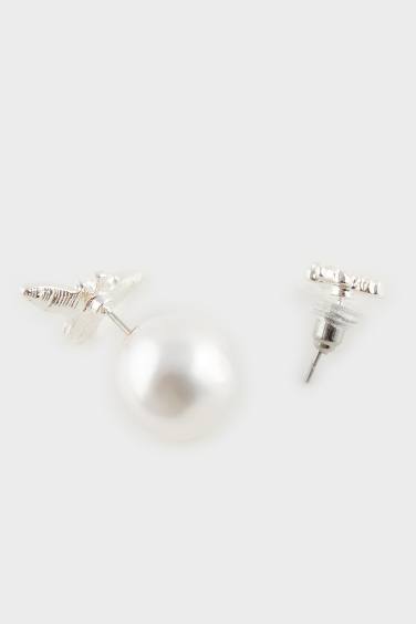 Woman 2 Piece Silver Earrings