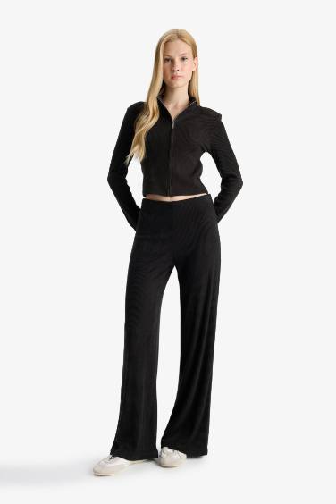 Pantalon à jambes larges