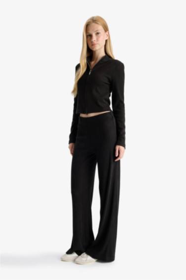 Pantalon à jambes larges