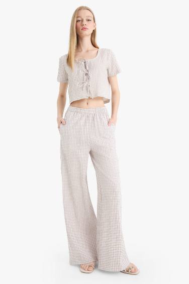 بلوزة نص ردن كرنكيل قصة عادية بياخة V